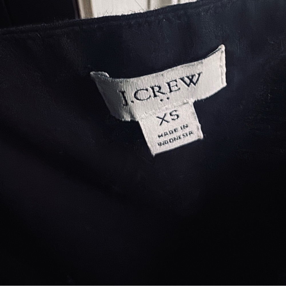 J.Crew Black Square-Neck Tank Top - Picture 2 of 3